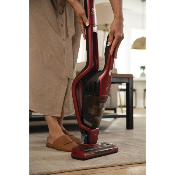 Electrolux EHVS3510AR Ergorapido Pet Bagless， Cordless， with Detachable Handset in Red Stick Vacuum - Image 2