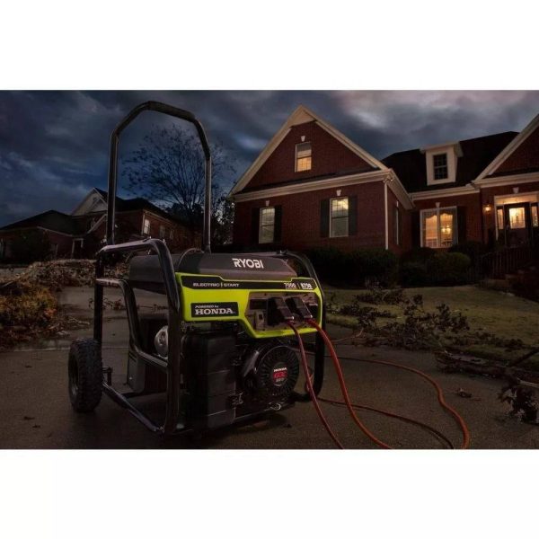 7,000-Watt Gasoline Powered Electric Start Portable Generator - Image 4