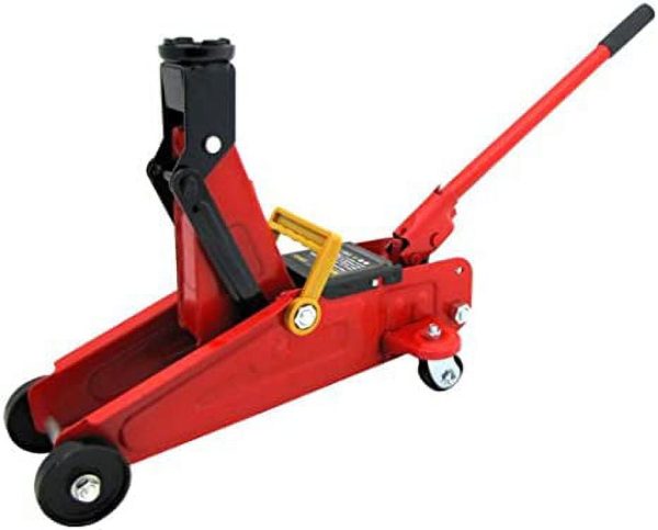 2 Ton Floor Jack Shop Jack Portable Car Jack Folding Hydraulic Floor Jack (Carry Case Included) - Image 3