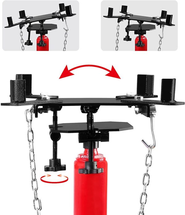 Torin BIG RED Hydraulic Telescoping Transmission Jack,DMTR4053 - Image 4