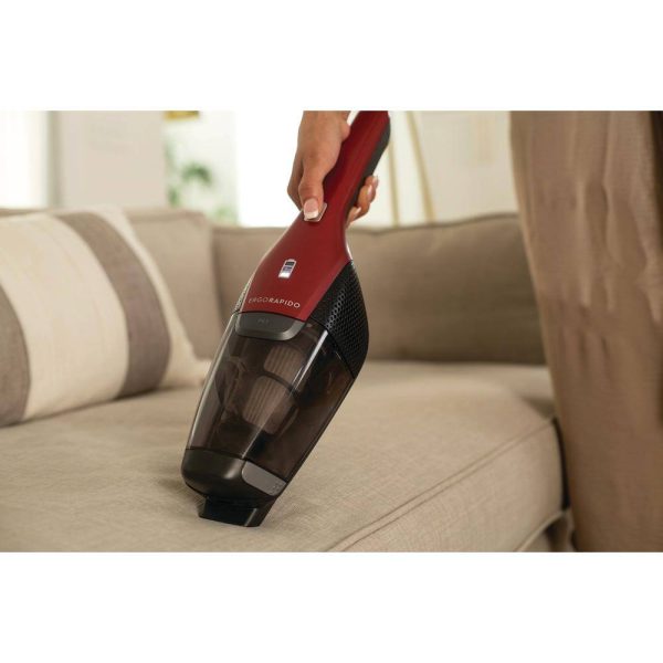 Electrolux EHVS3510AR Ergorapido Pet Bagless， Cordless， with Detachable Handset in Red Stick Vacuum - Image 13